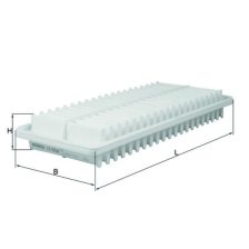 Air Filter MAHLE LX2634