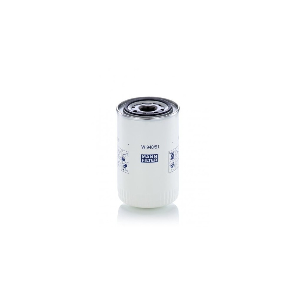 Filtrs, hidropacēlāja sistēma MANN-FILTER W 940/51