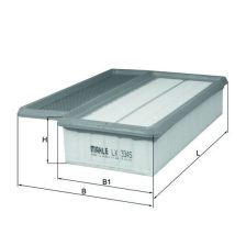 Air Filter MAHLE LX 3345