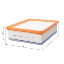 Air Filter MAHLE LX4068