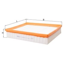 Air Filter MAHLE LX4404