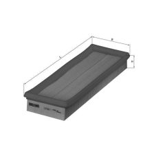 Air Filter MAHLE LX704/1