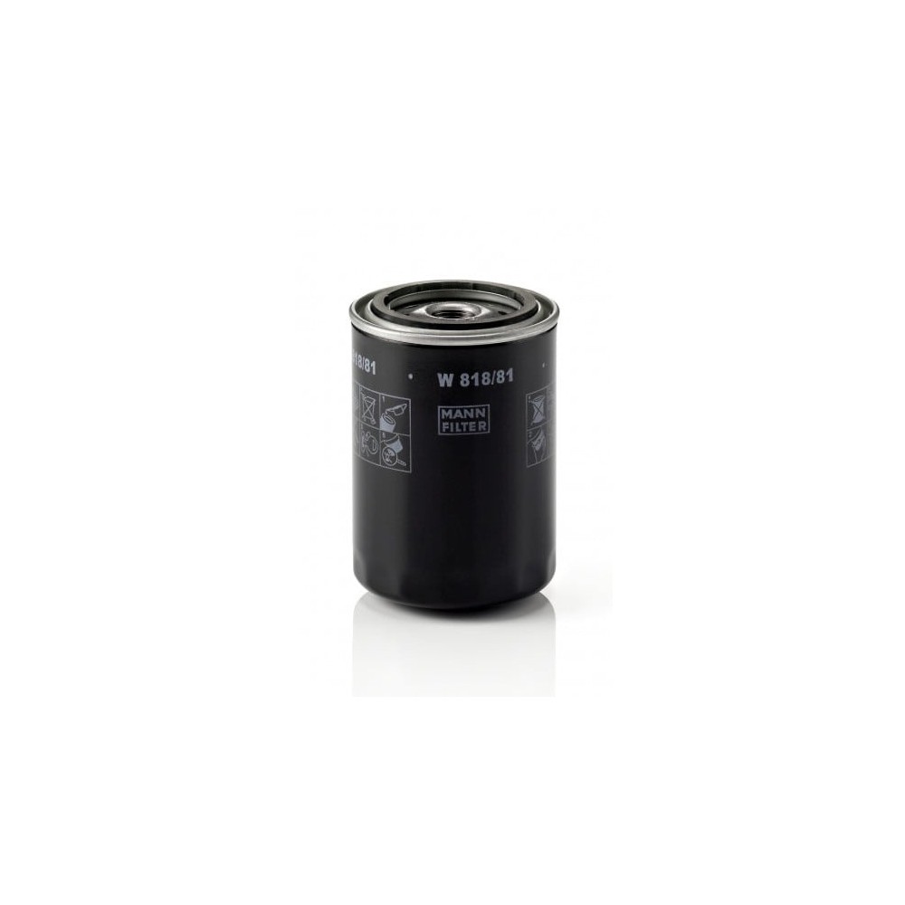 Eļļas filtrs MANN-FILTER W 818/81