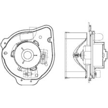 Interior Blower MAHLE AB 135 000P