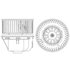Interior Blower MAHLE AB 264 000P