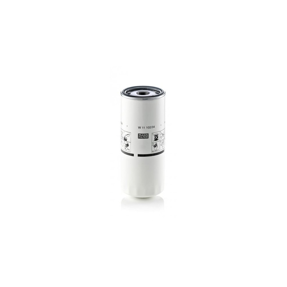 Eļļas filtrs MANN-FILTER W 11 102/34