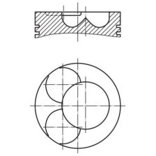 Piston MAHLE 028 06 00