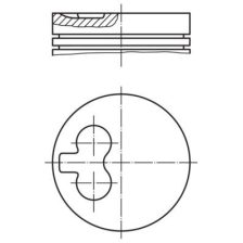 Piston MAHLE 029 82 12