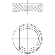Piston MAHLE 030 71 01