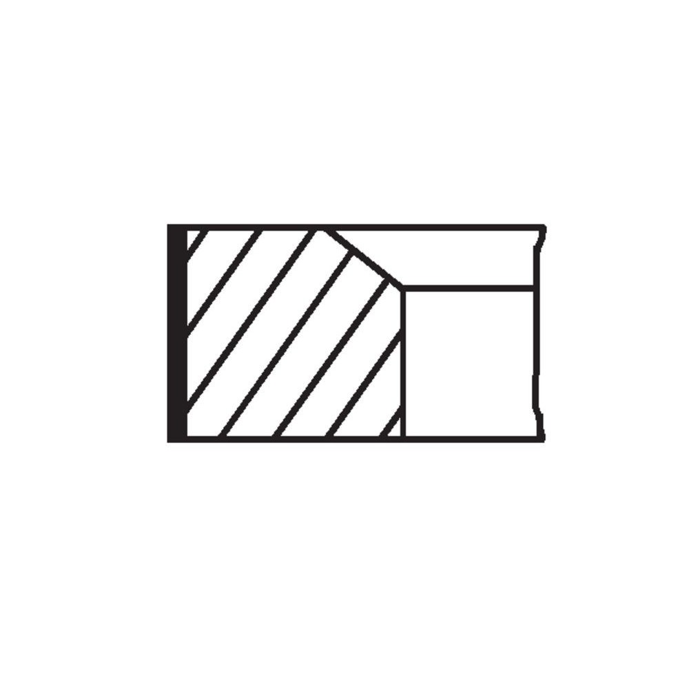 Piston Ring Set MAHLE 022 01 N0