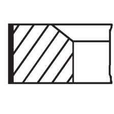 Piston Ring Set MAHLE 082 72 N0