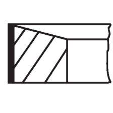Piston Ring Set MAHLE 640 57 N0