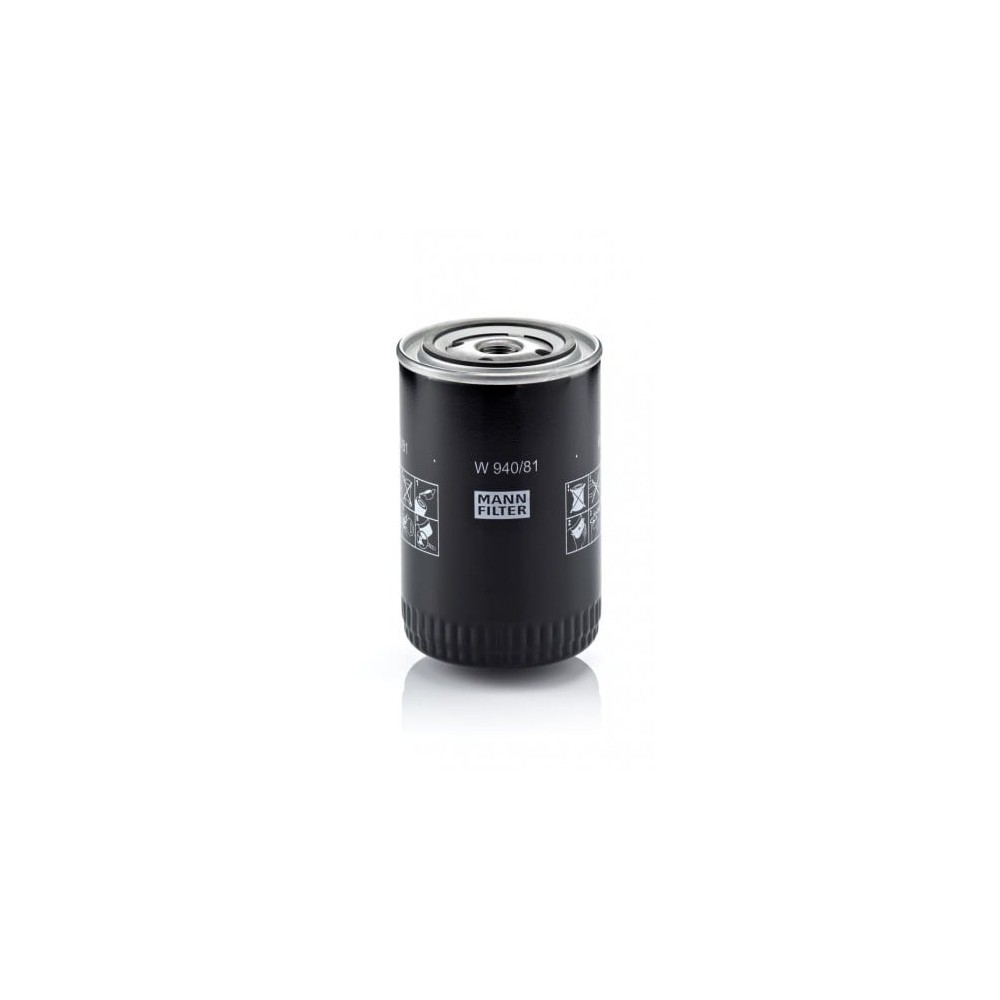 Oil filter MANN-FILTER W 940/81