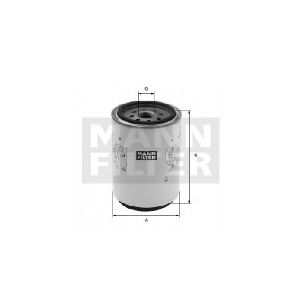 Degvielas filtrs MANN-FILTER WK 933 x