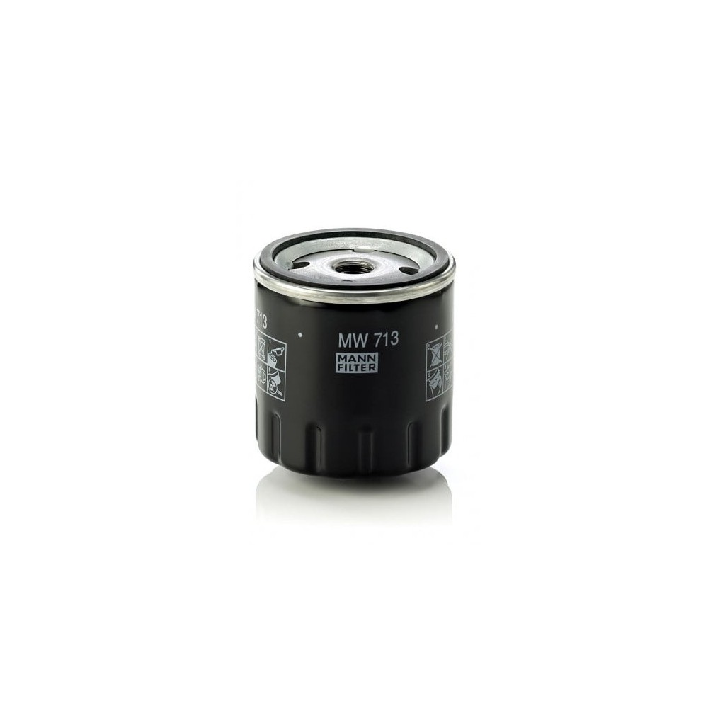 Eļļas filtrs MANN-FILTER MW 713