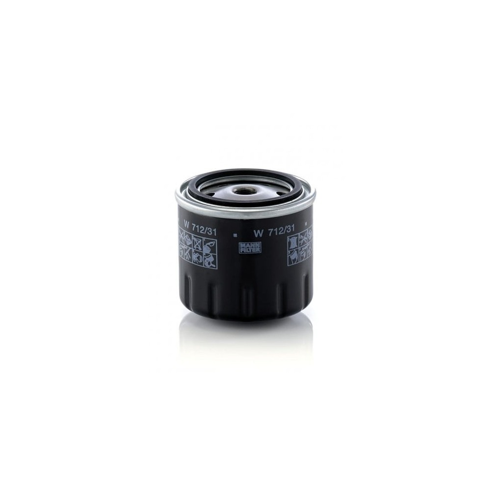 Eļļas filtrs MANN-FILTER W 712/31