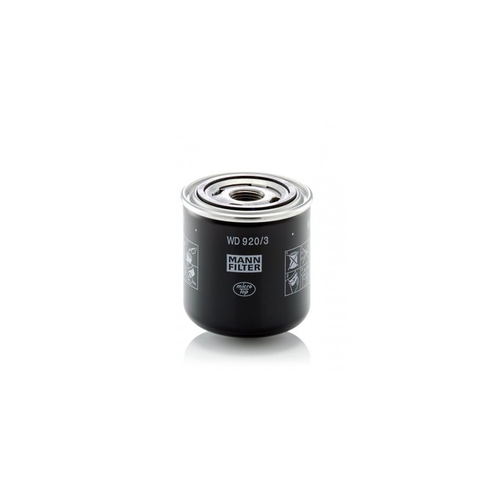 Hidrofiltrs, automātiskā pārnesumkārba MANN-FILTER WD 920/3