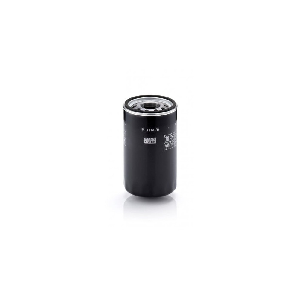 Filtrs, hidropacēlāja sistēma MANN-FILTER W 1160/6