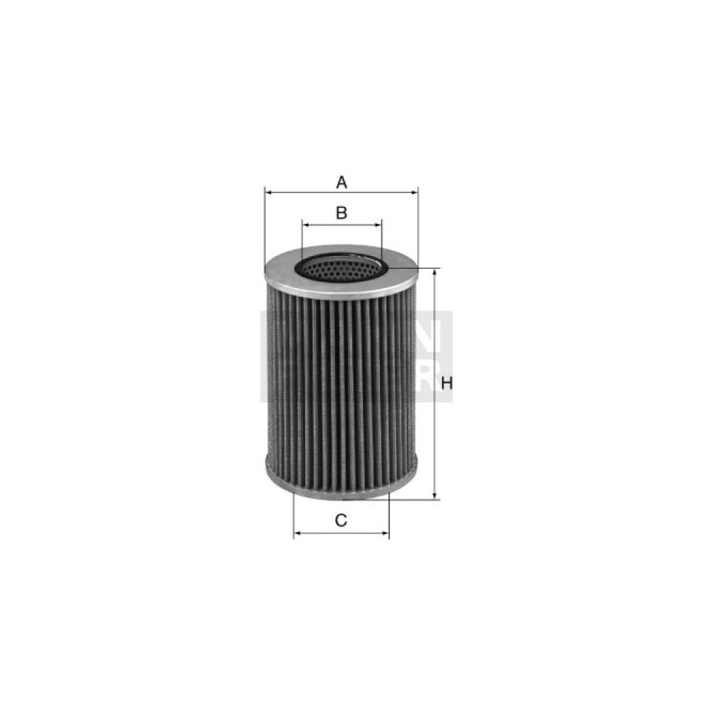 Filtrs, hidropacēlāja sistēma MANN-FILTER HD 1258/2