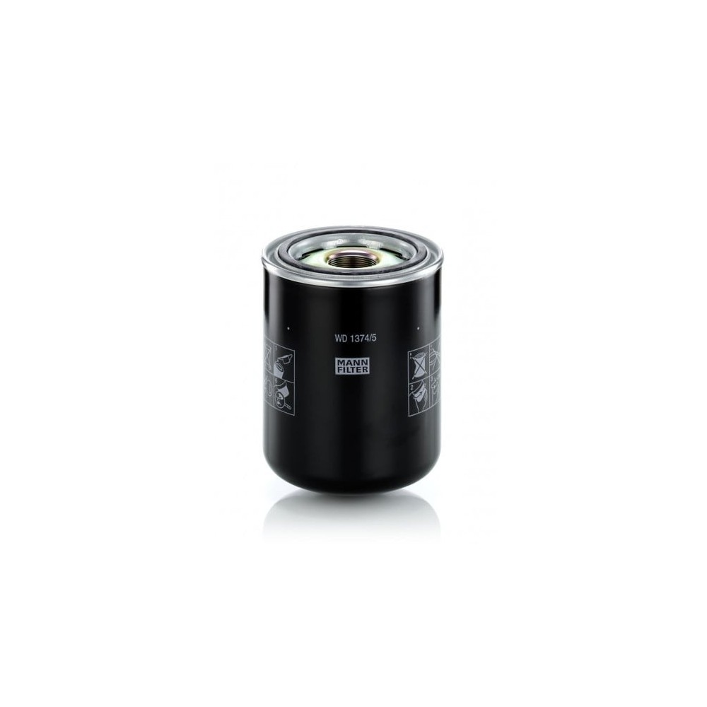 Eļļas filtrs MANN-FILTER WD 1374/5