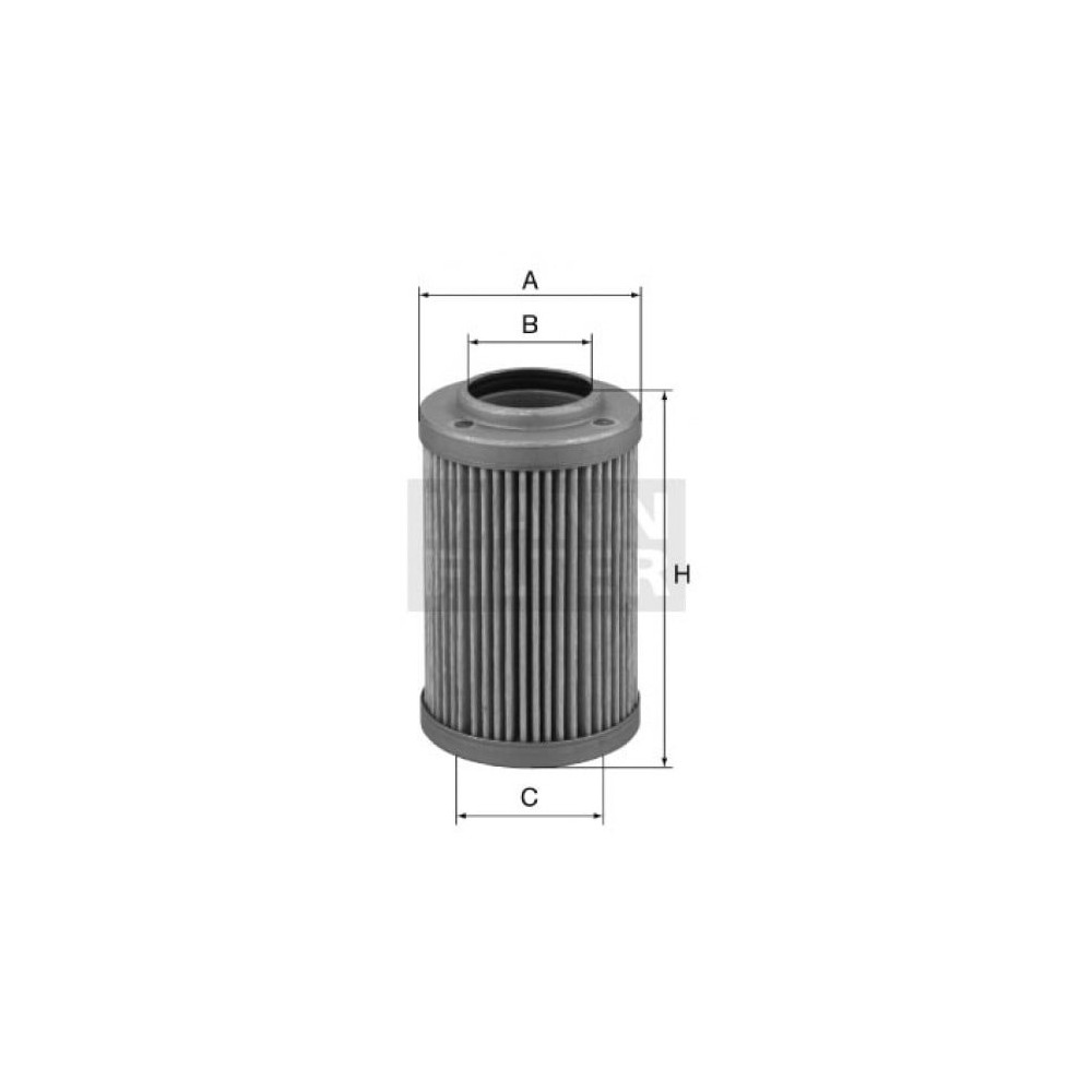 Filtrs, hidropacēlāja sistēma MANN-FILTER HD 825/4