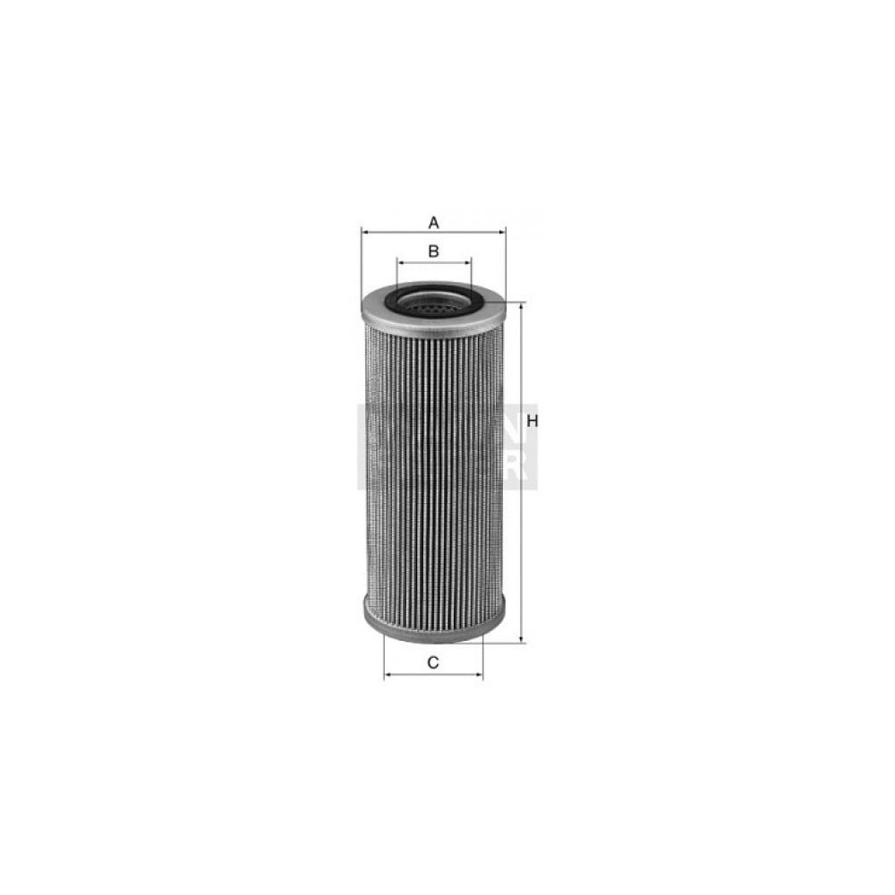 Filtrs, hidropacēlāja sistēma MANN-FILTER HD 952/9