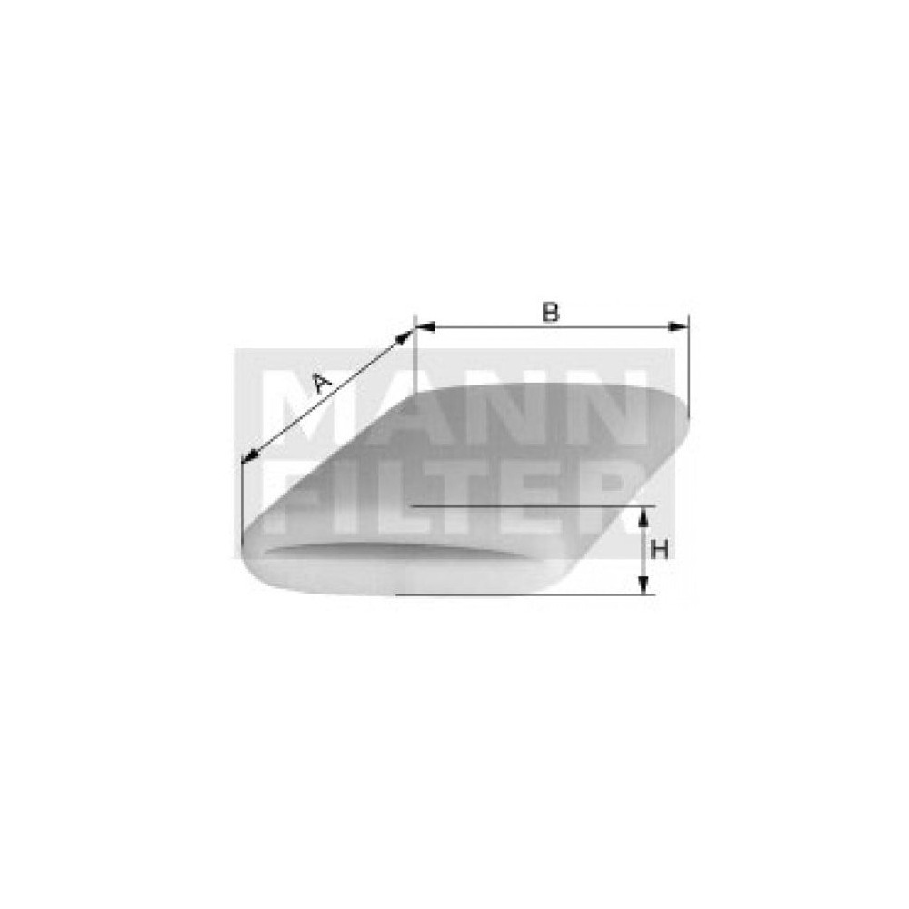 Filter, crankcase ventilation MANN-FILTER CS 51