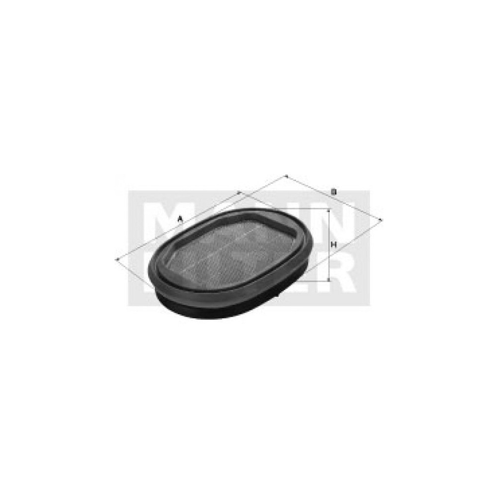 Sekundārā gaisa filtrs MANN-FILTER CF 2135/1