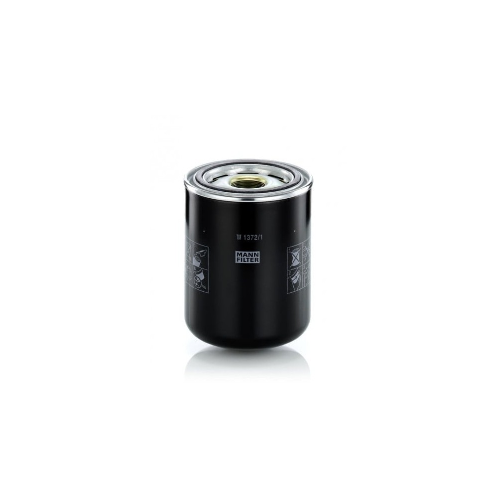 Filtrs, hidropacēlāja sistēma MANN-FILTER W 1372/1