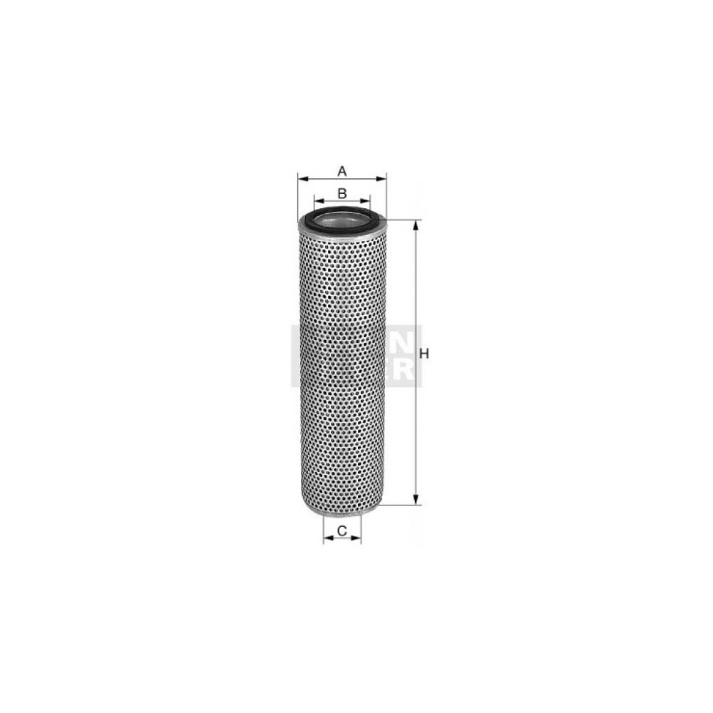 Filtrs, hidropacēlāja sistēma MANN-FILTER HD 15 174/1 x