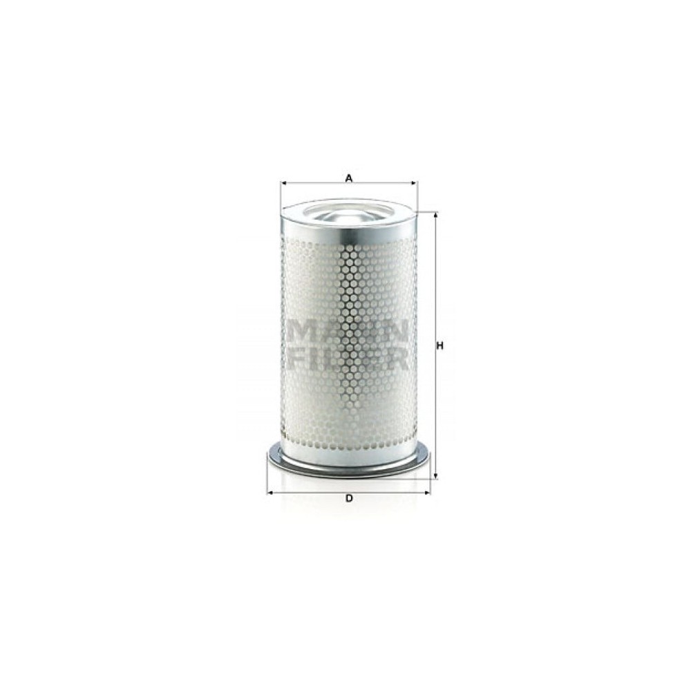 Filtrs, Saspiestā gaisa aprīkojums MANN-FILTER LE 7004 x