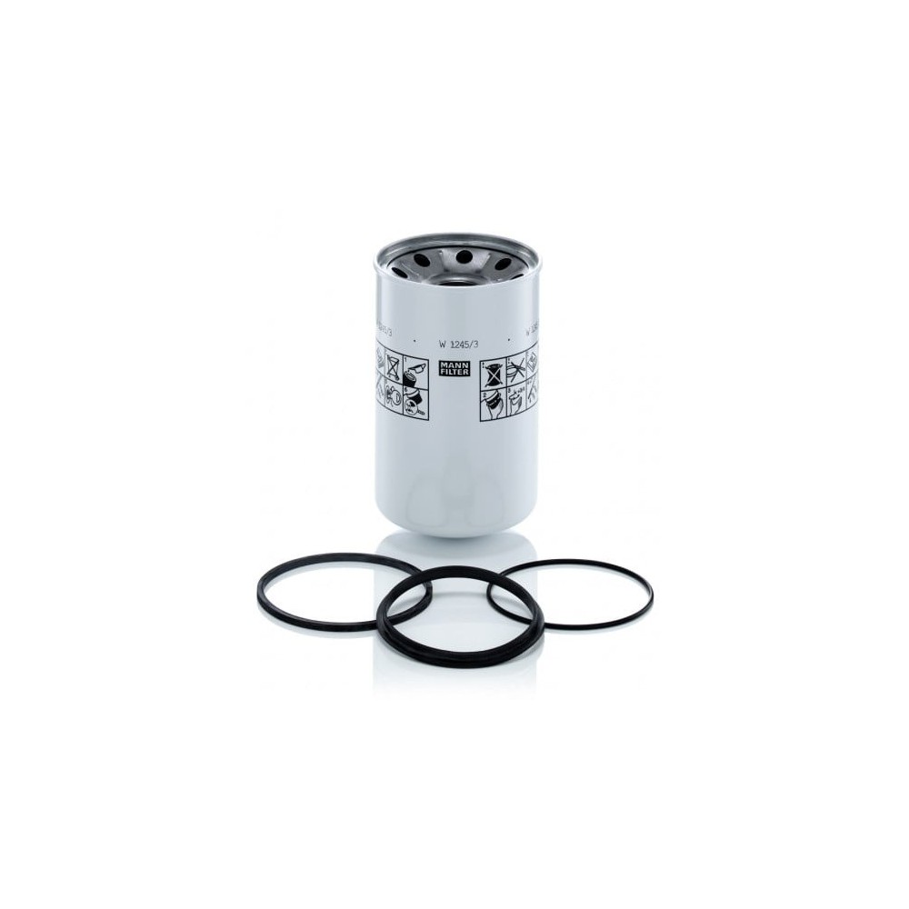 Filtrs, hidropacēlāja sistēma MANN-FILTER W 1245/3 x