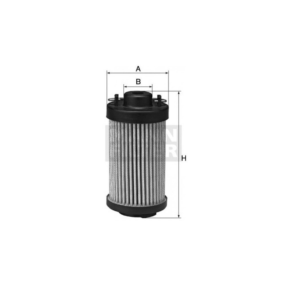 Filtrs, hidropacēlāja sistēma MANN-FILTER HD 10 158/4