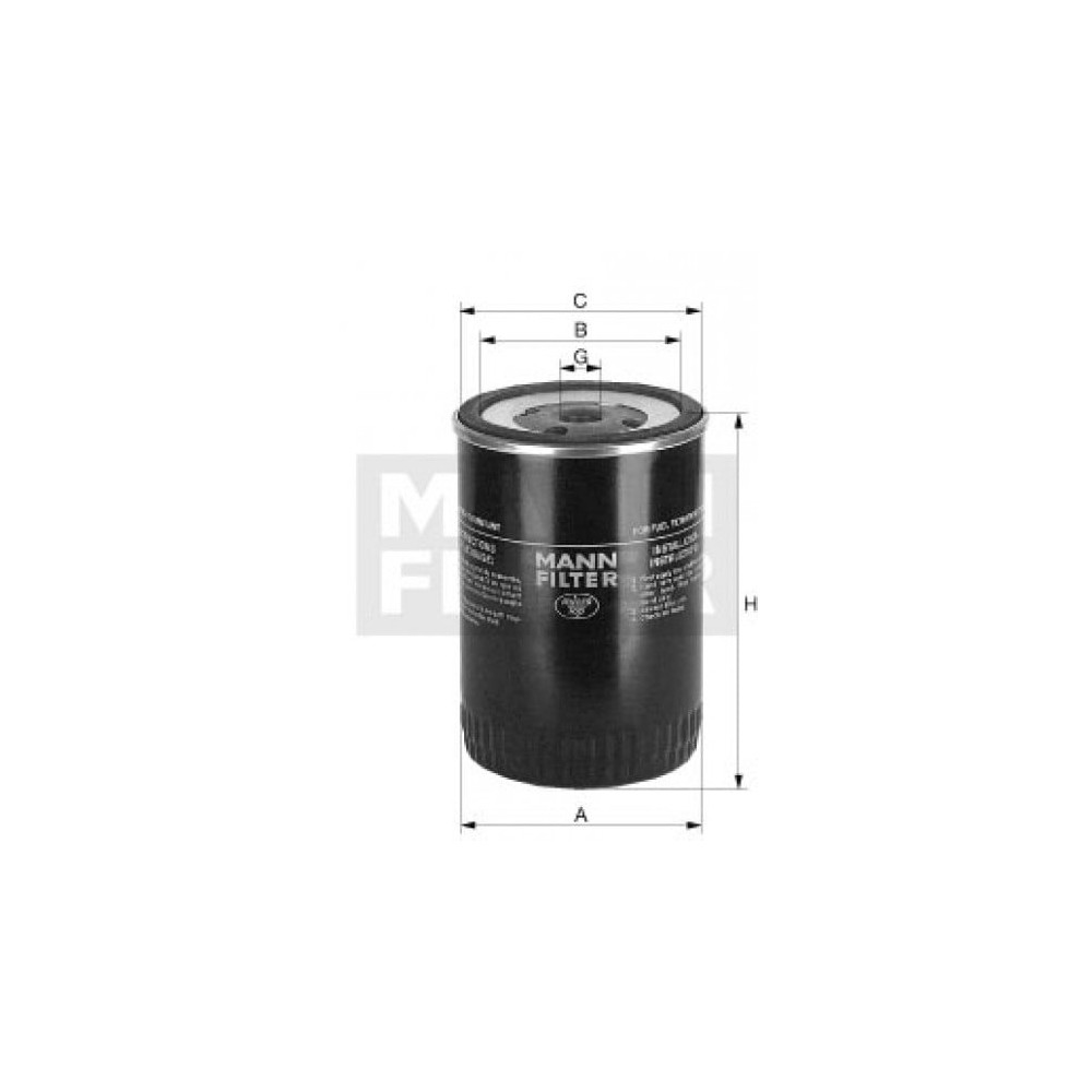 Fuel filter MANN-FILTER WK 9150