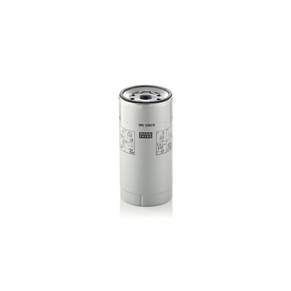 Degvielas filtrs MANN-FILTER WK 1080/6 x