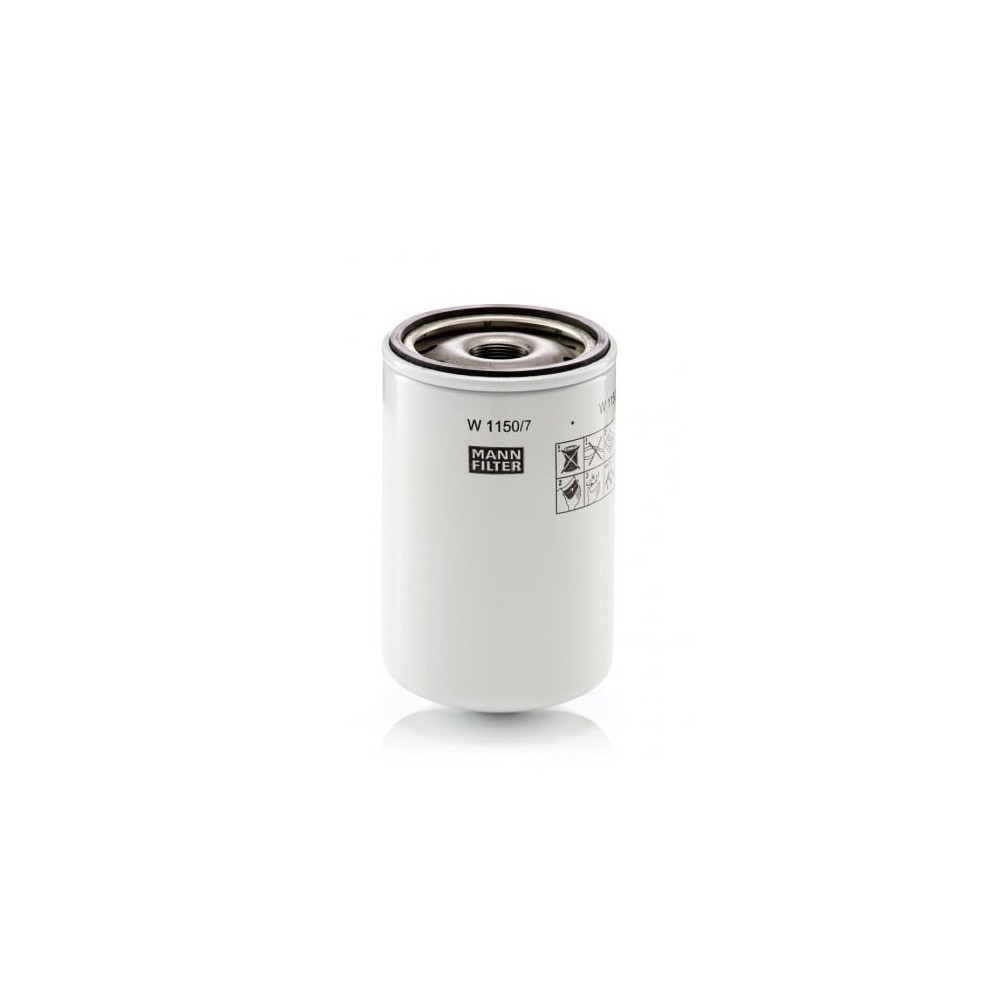 Eļļas filtrs MANN-FILTER W 1150/7