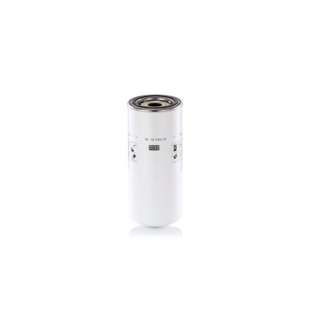 Eļļas filtrs MANN-FILTER WD 13 145/18