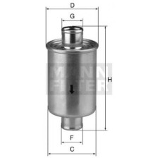 Filter, operating hydraulics MANN-FILTER W 79/2