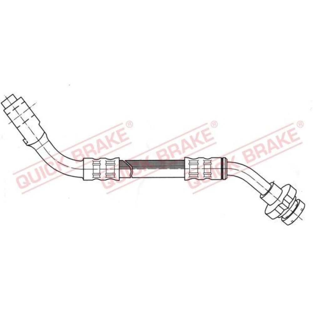 Brake Hose QUICK BRAKE 50.025