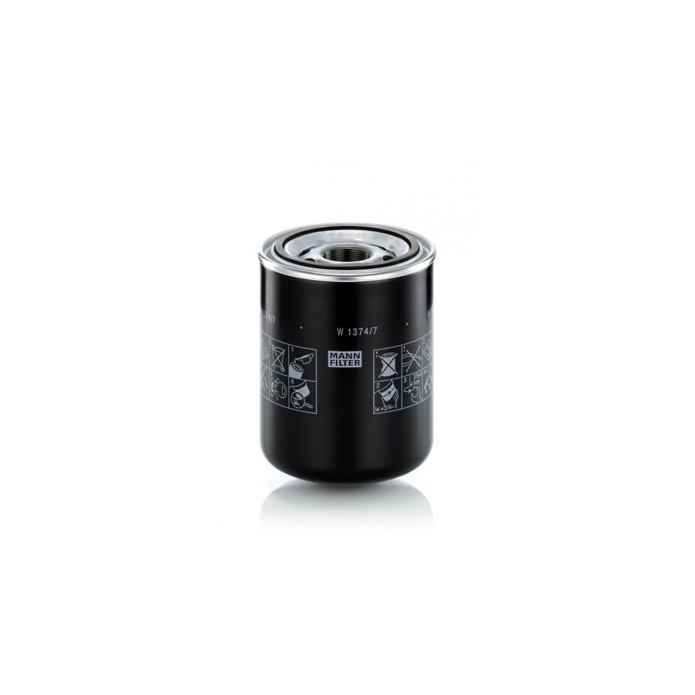 Eļļas filtrs MANN-FILTER W 1374/7