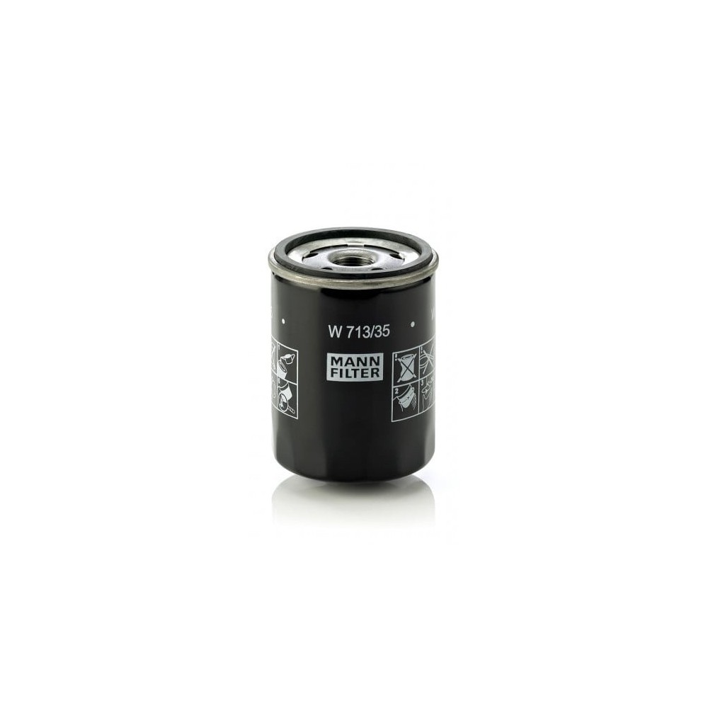 Eļļas filtrs MANN-FILTER W 713/35