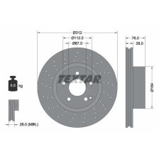 Brake Disc TEXTAR 92099305