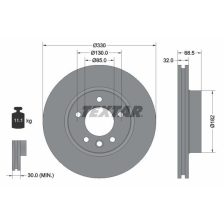 Brake Disc TEXTAR 92121605