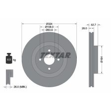 Brake Disc TEXTAR 92146400