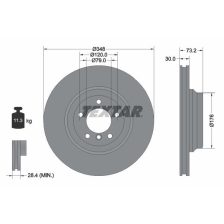 Brake Disc TEXTAR 92155305