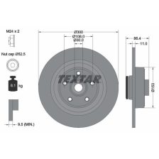 Brake Disc TEXTAR 92159803