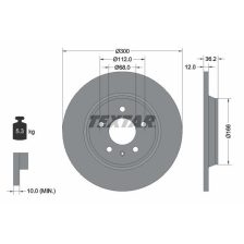 Brake Disc TEXTAR 92160103