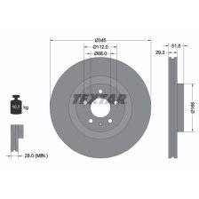 Brake Disc TEXTAR 92160205