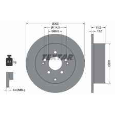 Brake Disc TEXTAR 92166103