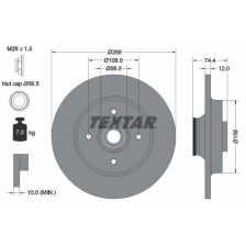 Brake Disc TEXTAR 92168703
